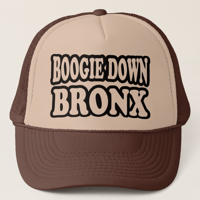 Boogien besegrar Bronx, NYC Truckerkeps (Framsida)