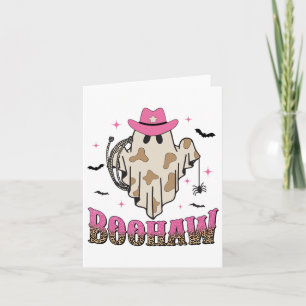 Boohaw Ghost Halloween Kort