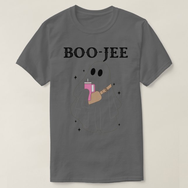 BooJee Stanley Halloween Inspired Ghost T Shirt (Design framsida)