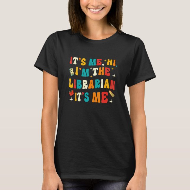 Book    Bookworm Book Nerd Librarian T Shirt (Framsida)
