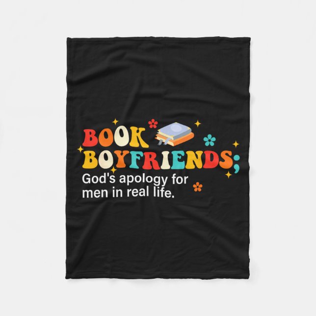 Book Boyfriends Definition Design  Fleecefilt (Framsidan)