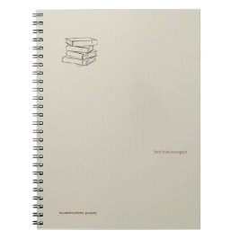 Book Bundle- Forgotten Archive- Minimal Notebook  Anteckningsbok