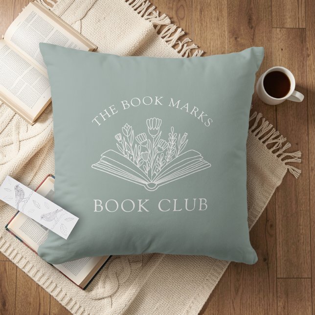 Book Club Personalized Gift Kudde (Skapare uppladdad)