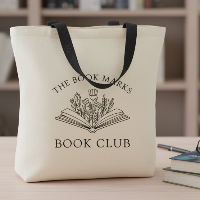 Book Club Personalized Member's Gift Tygkasse (Skapare uppladdad)