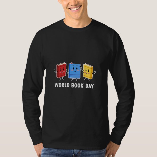 book day costumes for kids School Libraria boks Bo T Shirt (Framsida)