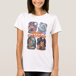 Book Explorer – Cute Cat Reading Adventure T Shirt
