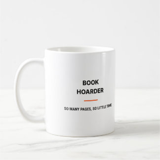Book Hoarder So Many Pages So Little Time Tasse Kaffemugg