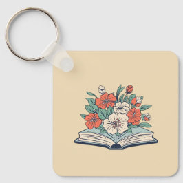Book Keychain Nyckelring
