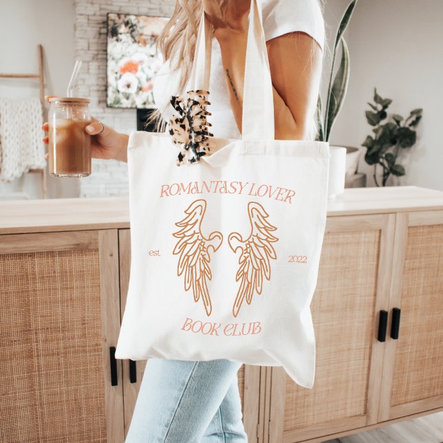 Book Lover Gift Fantasy Romance Romantasy Tygkasse (Skapare uppladdad)