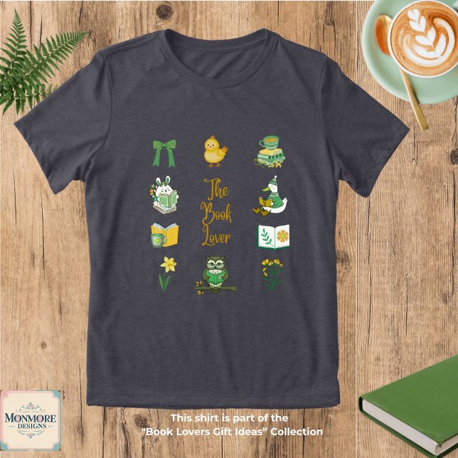 Book Lover Spring Edition Tri-Blend Shirt T (Skapare uppladdad)