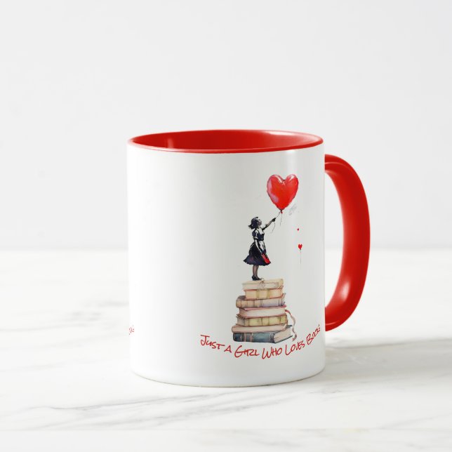 Book Lovers Coffee Mug Mugg (Framsida höger)