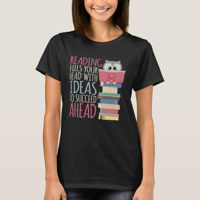 Book Nerd Library & Librarian Reading Book Bookwor T Shirt (Framsida)