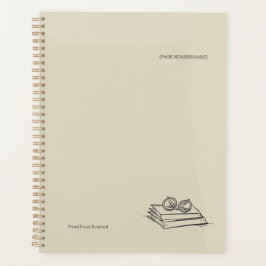 Book Pile- Minimalist Book Lover Planner
