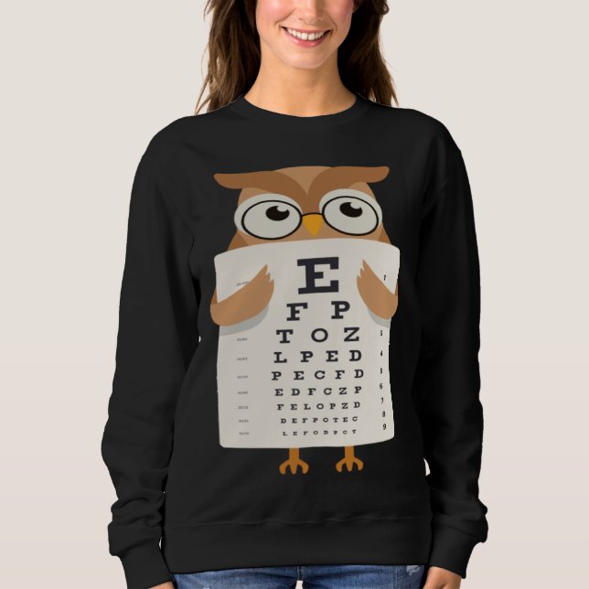 Book Reading Owl Bird Wisdom Smart T Shirt (Framsida)