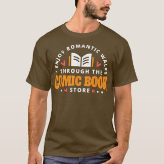Book Stuff Book Lovers Comic Book187 T Shirt