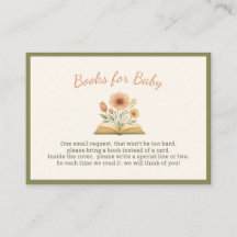 Book Themed Bridal Shower - Watercolor Floral 