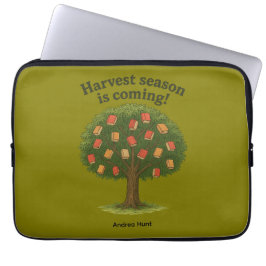 Book Tree “Harvest Season” Laptop Fodral