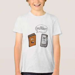 Book vs eBook T Shirt