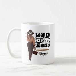 Bookad upptagen obekymrad Personlig Melanin Girl Kaffemugg