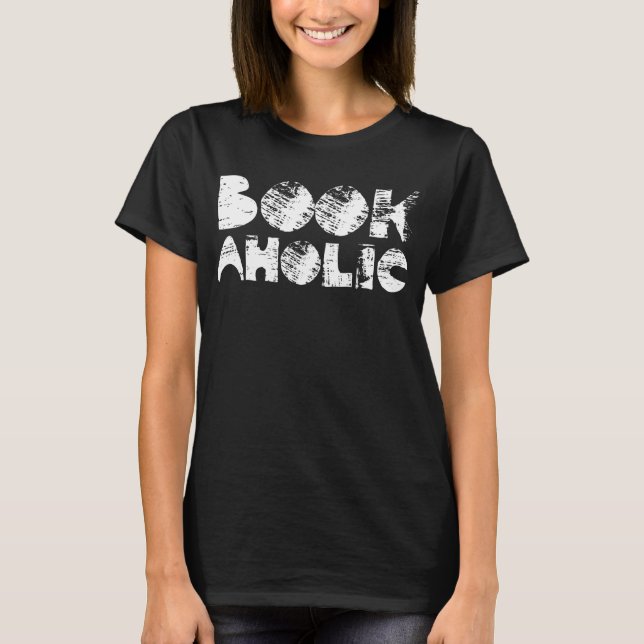 Bookahol T Shirt (Framsida)