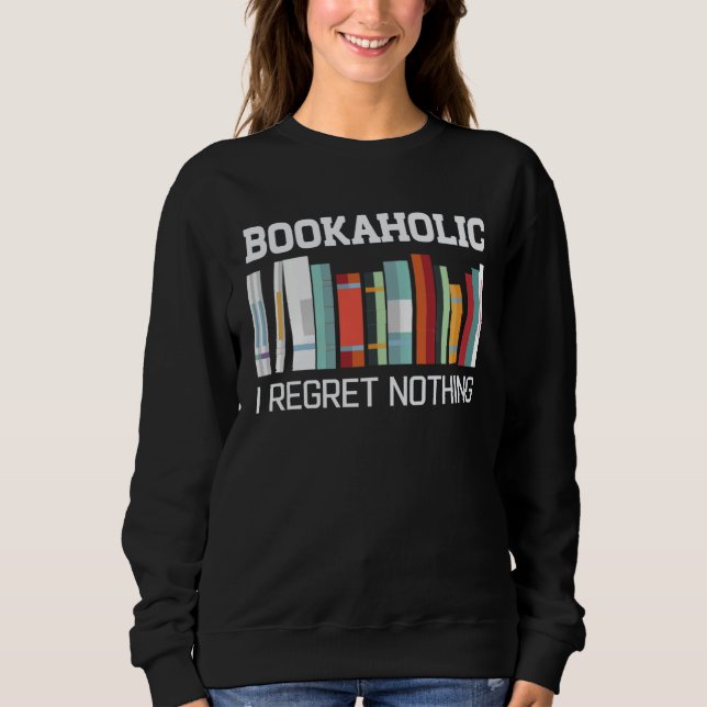 Bookaholic  Book  Reading Student Librarian T Shirt (Framsida)