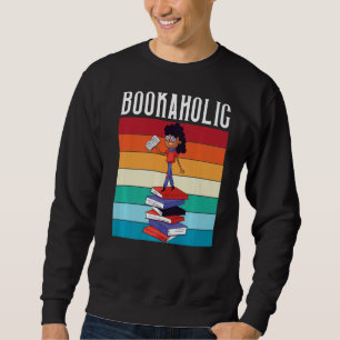 Bookaholladdad läsning Bok Lång Ärmad Tröja