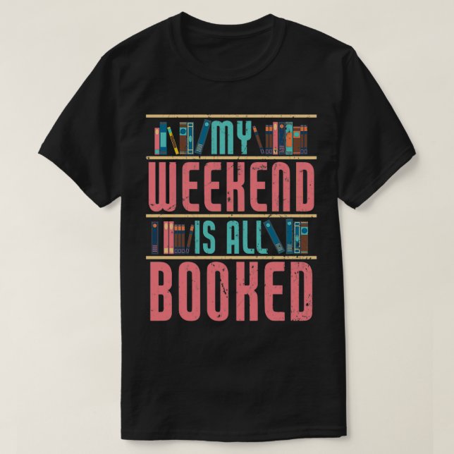 Bookaholland Bok Älskare Bookish Bookworm T Shirt (Design framsida)
