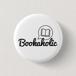 Bookaholltext bokmask Bok Älskare, citattläsning Knapp