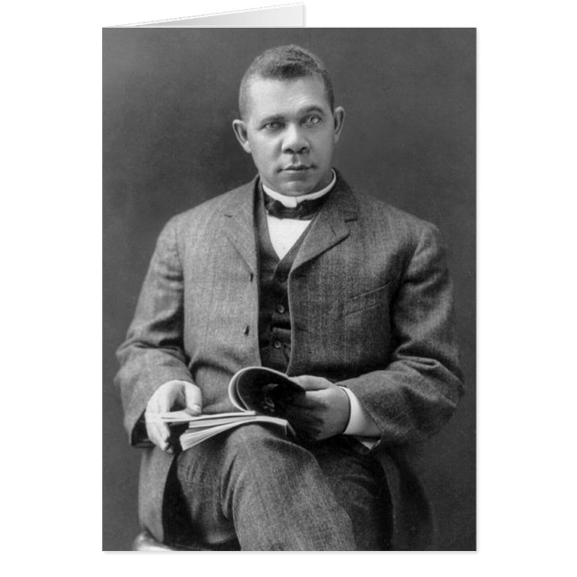 Booker T. Washington, 1903 Hälsningskort (Framsidan)