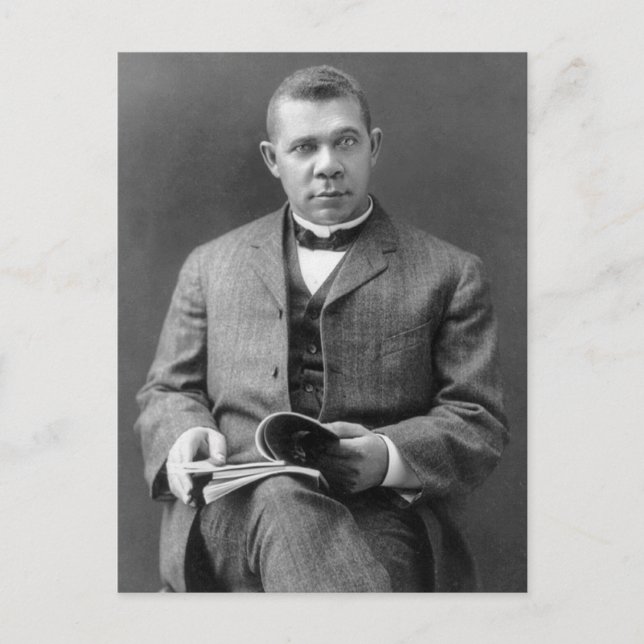 Booker T. Washington, 1903 Vykort (Framsida)