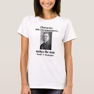 Booker T Washington Character Makes The Man Black Shirt