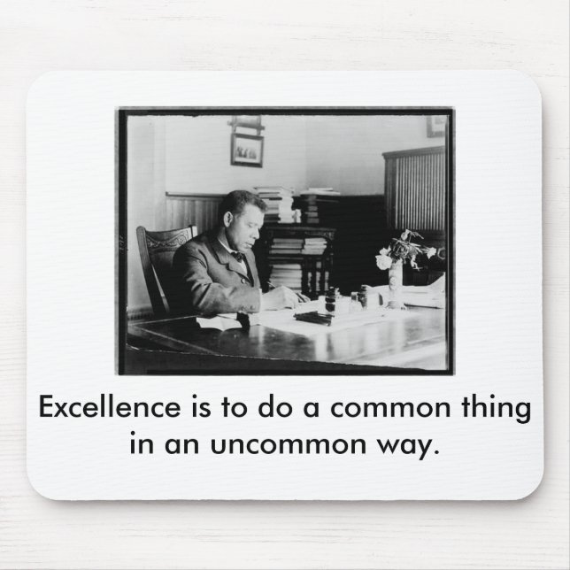 Booker T. Washington Musmatta (Framsidan)