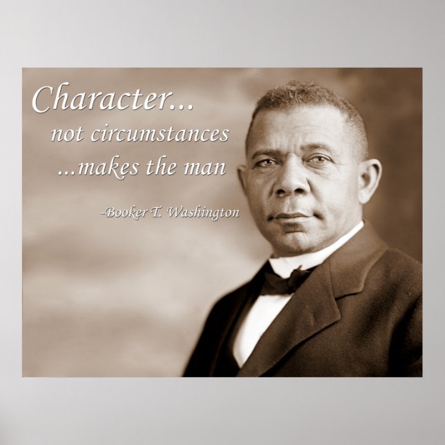 Booker T. Washington Poster (Framsidan)
