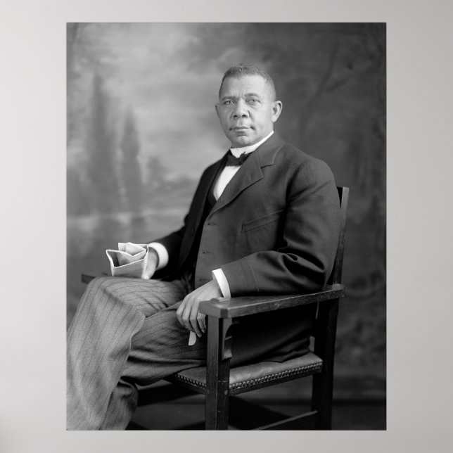 Booker T. Washington Poster (Framsidan)