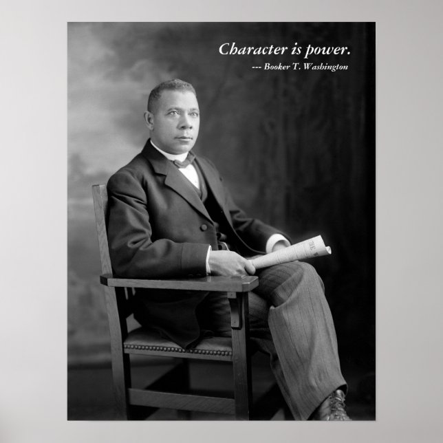 Booker T. Washington Quotation Poster (Framsidan)