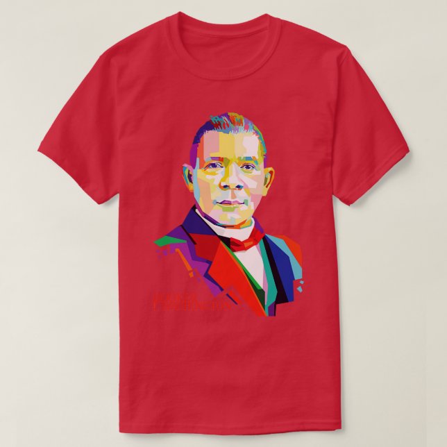 Booker T Washington TShirt Shirt (Design framsida)