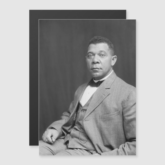 Booker Taliaferro Washington: Black Educator (Fram/baksida)