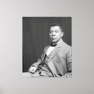 Booker Taliaferro Washington: Black Educator Canvastryck