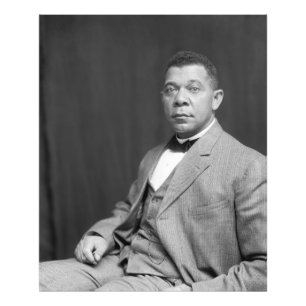 Booker Taliaferro Washington: Black Educator Fototryck