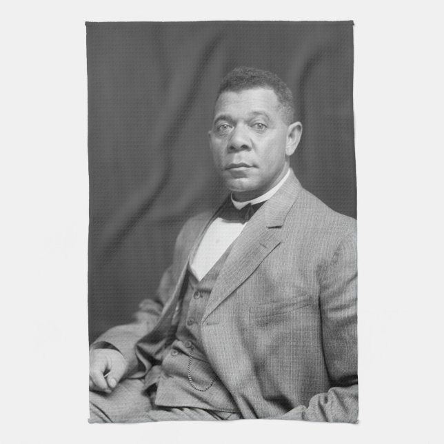 Booker Taliaferro Washington: Black Educator Kökshandduk (Vertikal)