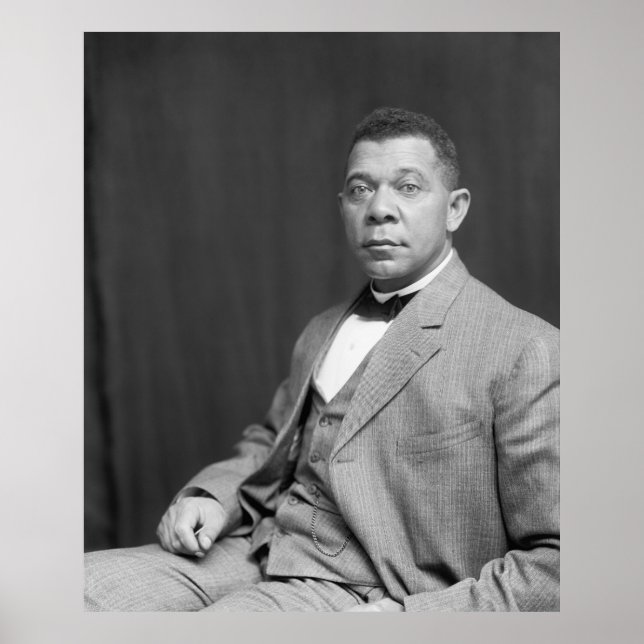 Booker Taliaferro Washington: Black Educator Poster (Framsidan)