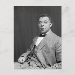 Booker Taliaferro Washington: Black Educator Vykort