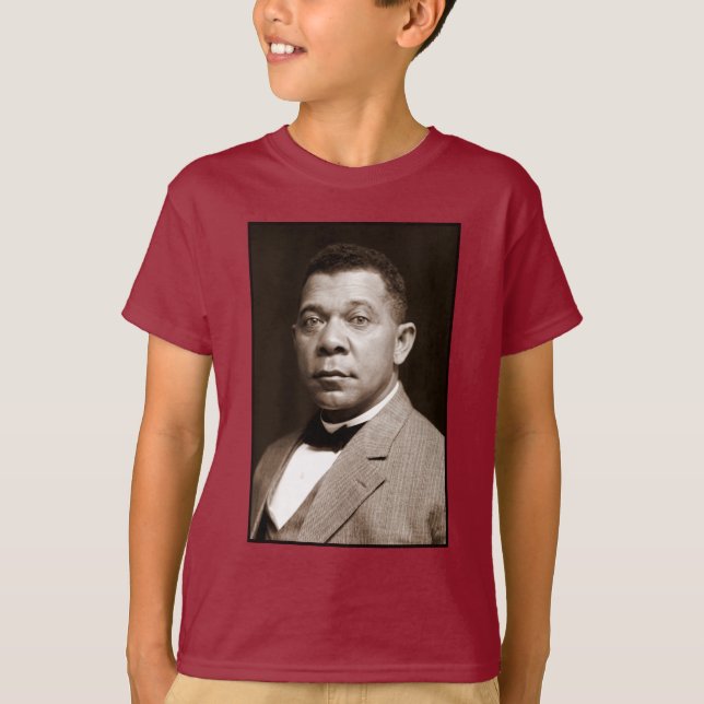 Booker Washington: African American Educator T Shirt (Framsida)