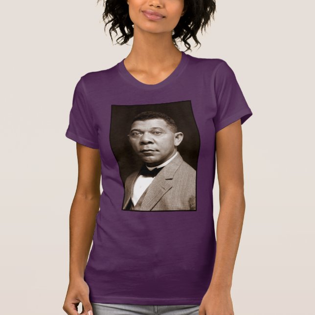 Booker Washington: African American Educator T Shirt (Framsida)