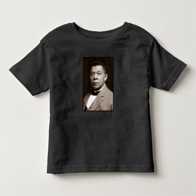 Booker Washington: African American Educator T Shirt (Framsida)