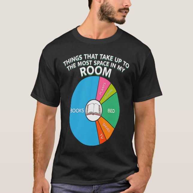 Bookfriend Quotes Funny for Bookworms T Shirt (Framsida)