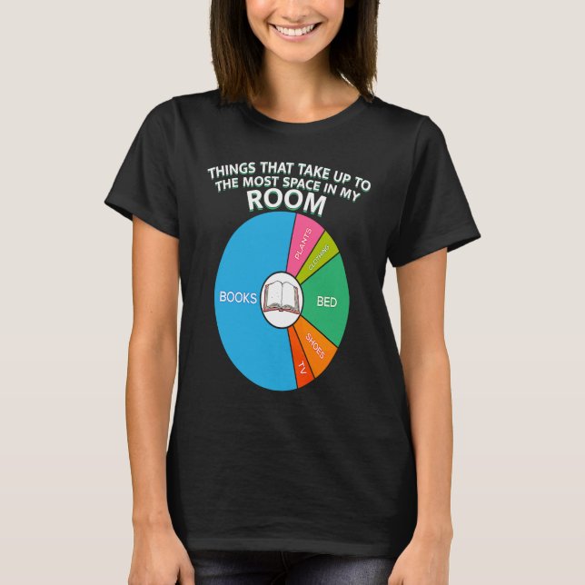 Bookfriend Quotes Funny for Bookworms T Shirt (Framsida)