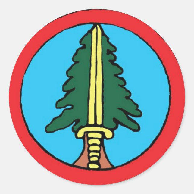 Bookhouse Boys Runt Klistermärke (Framsida)