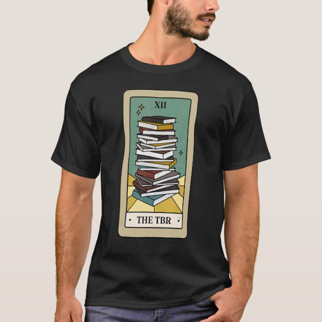 Bookish-apparat för läsarhandkort, Bok T Shirt (Framsida)