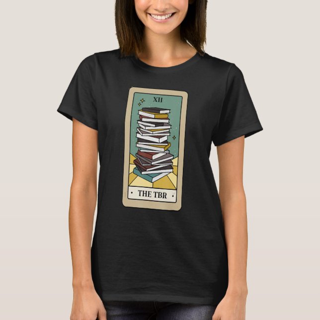 Bookish-apparat för läsarhandkort, Bok T Shirt (Framsida)